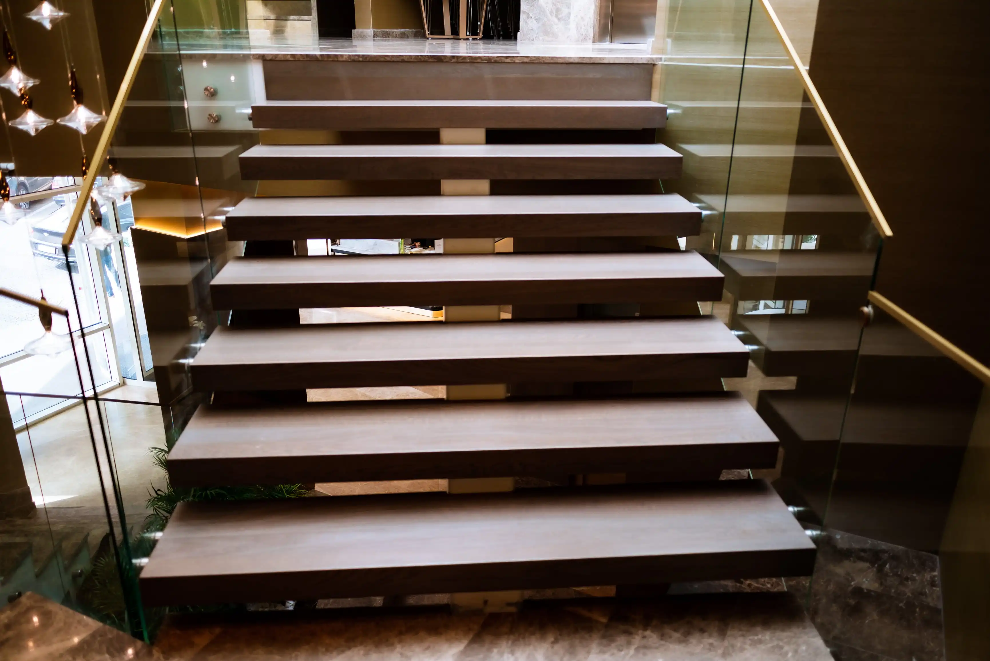 Scări Hotel Nova - Arhitectură